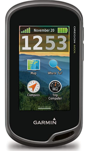 Garmin Oregon 600t 3-Inch Worldwide Handheld GPS with Topographic Maps